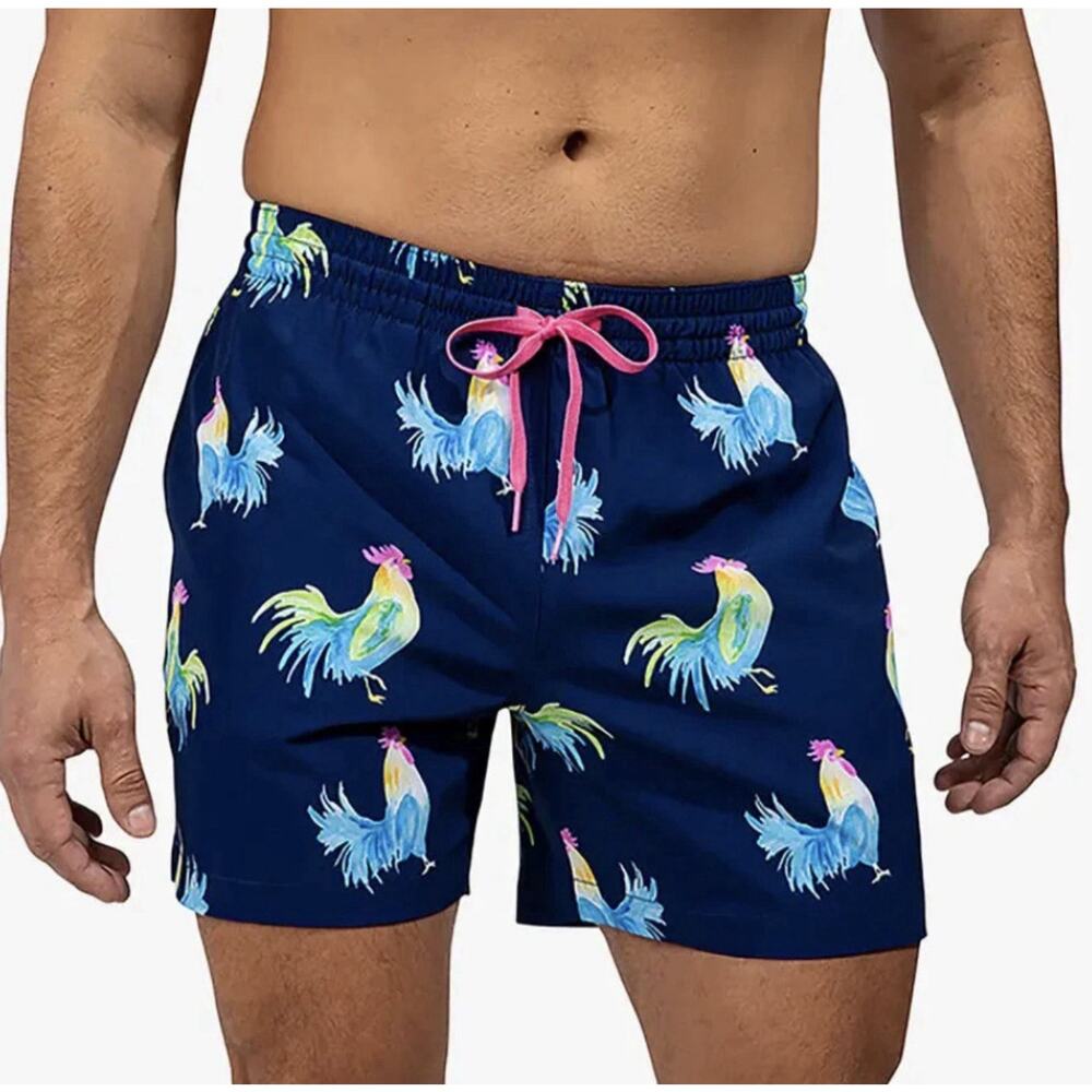 Chubbies Fowl Play 5.5" Men's Swim Trunks Sz XL